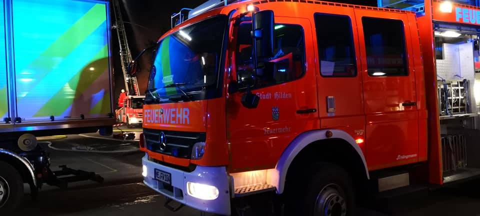 Großeinsatz am Abend in der Ohligser Heide