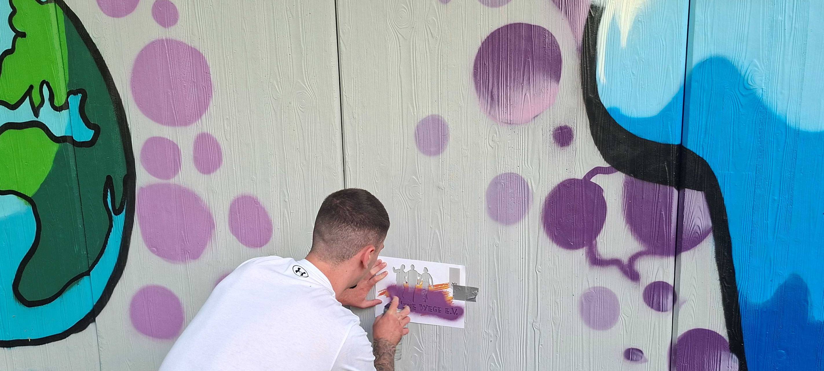 Graffiti in Haan setzt Zeichen für Vielfalt