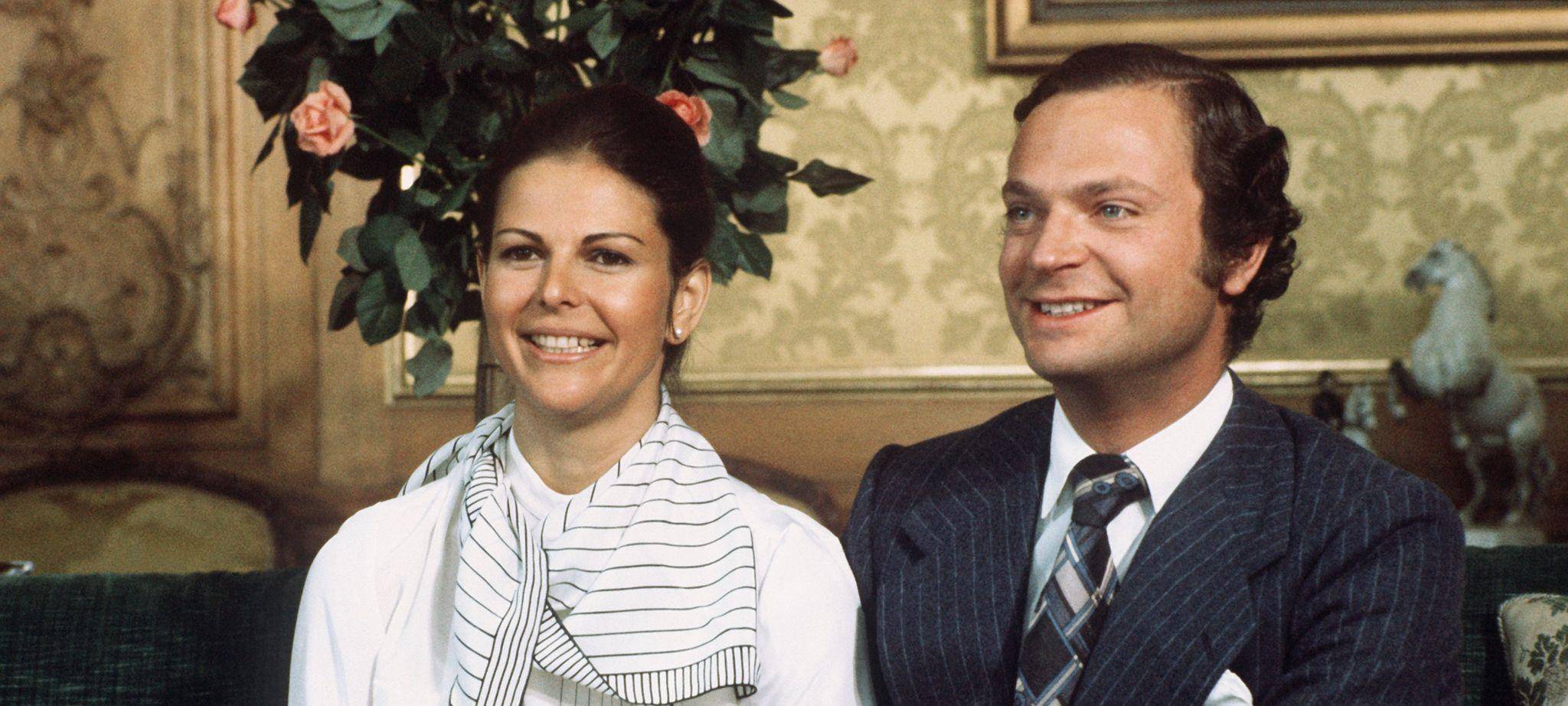 Silvia und Carl Gustaf 1976