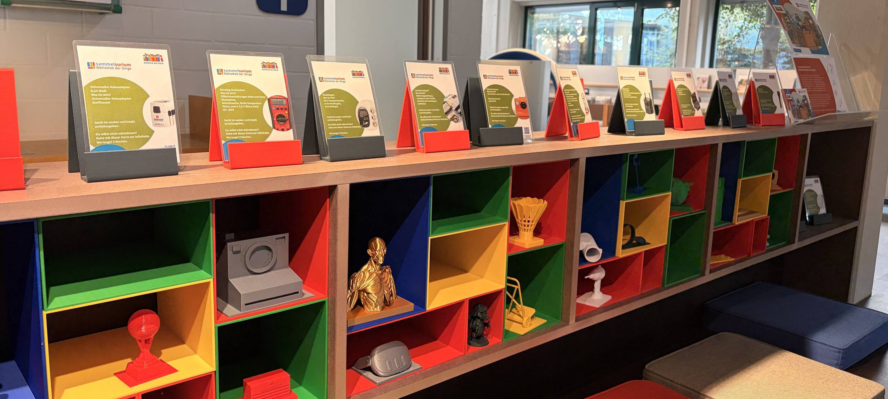 Neue "Bibliothek der Dinge" in Monheim
