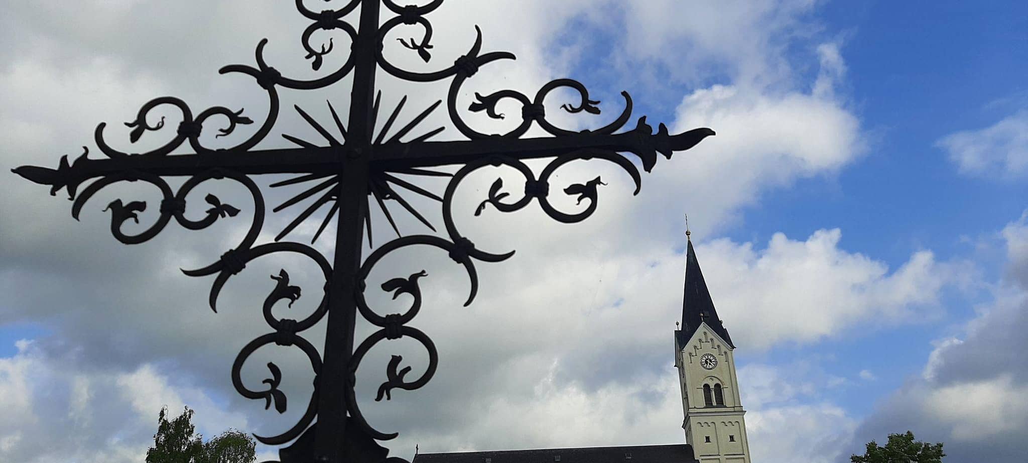 Traunsteiner Papst-Prozess - Kirche St. Nikolaus in Garching