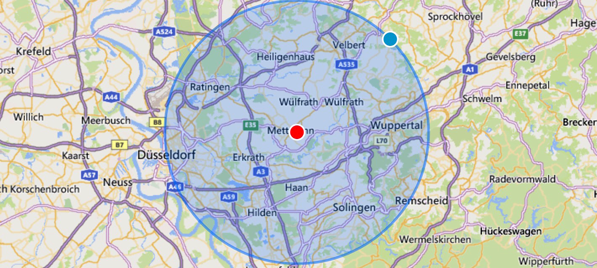 15 Kilometer Radius - wo darf ich noch hin?