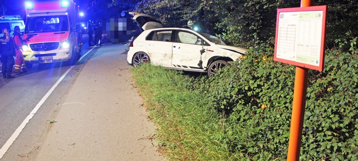 Langenfeld: 19-jähriger Raser schwer verunglückt