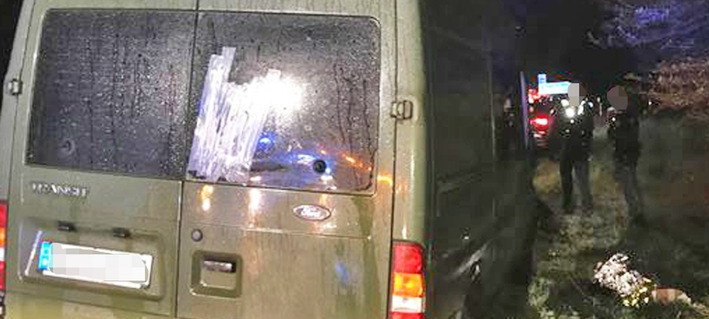 Raubüberfall auf der Autobahn