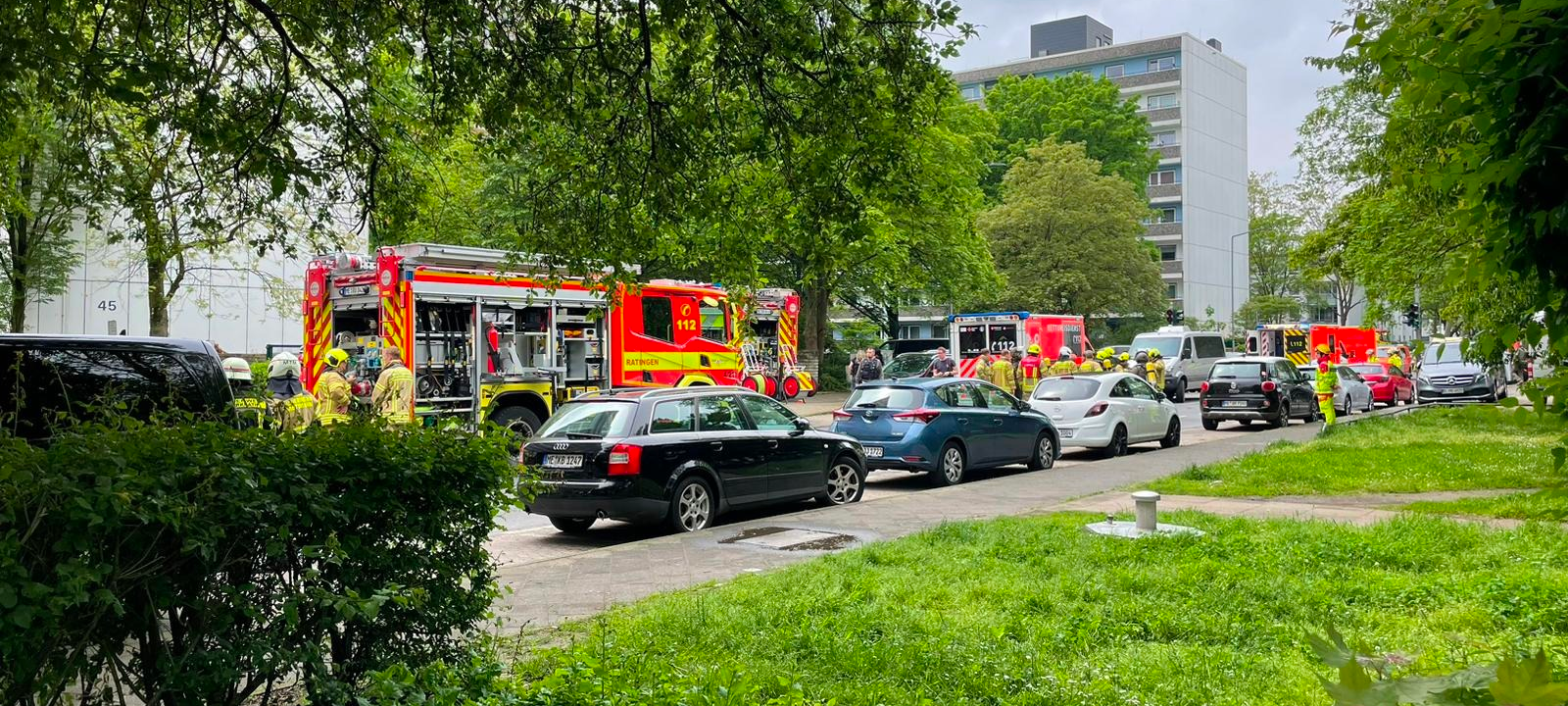 Rettungskräfte von Brandanschlag erhalten Rettungsmedaille