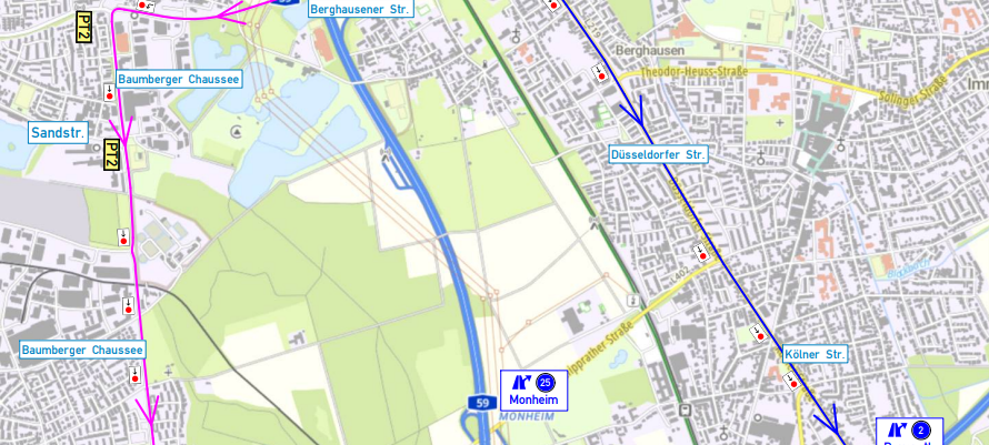 A59: Sperrung bei Monheim ab heute