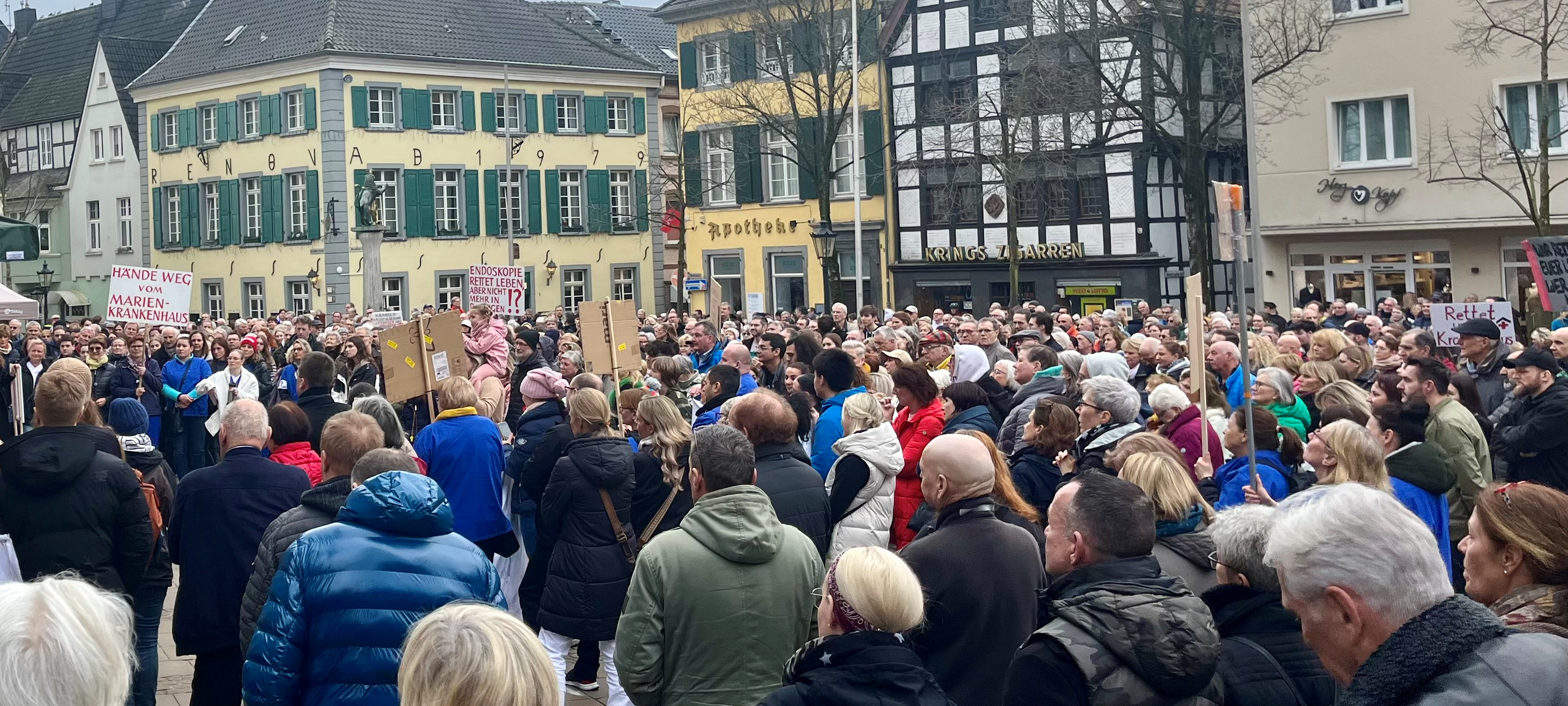 Ratingen: Aufruf zur Demo gegen die Schließung der Notfallpraxen
