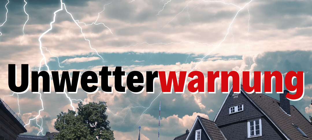 Unwetterwarnung für den Kreis Mettmann