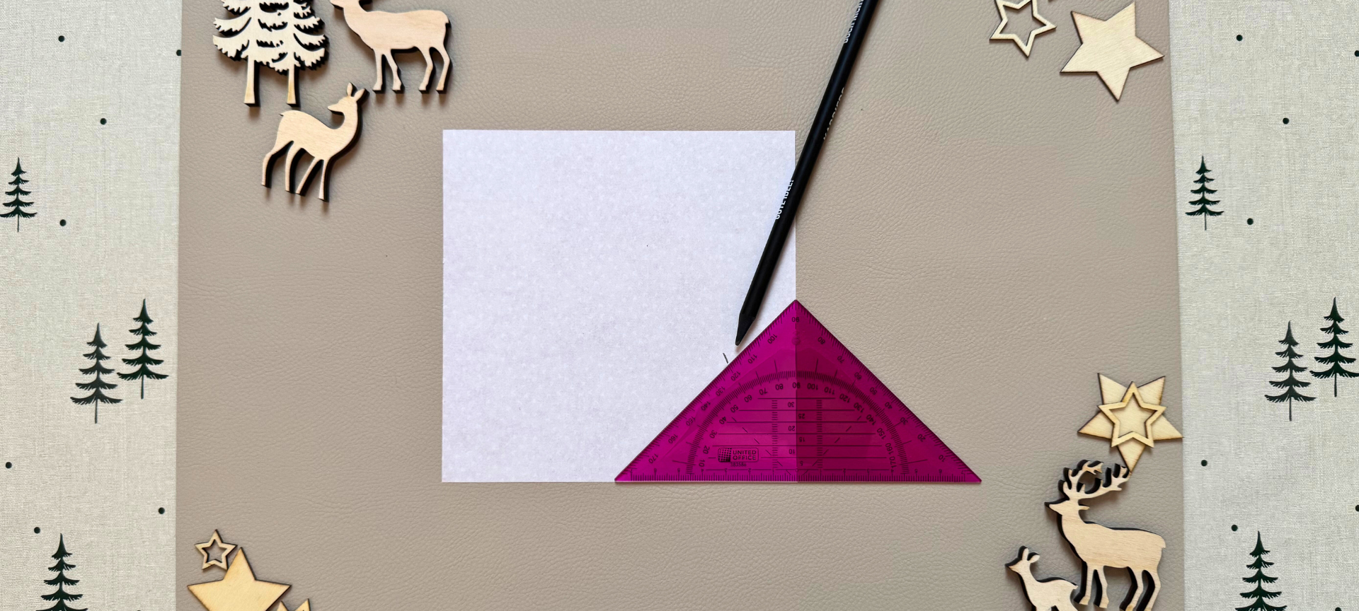 2. Winkel bei 60 Grad markieren