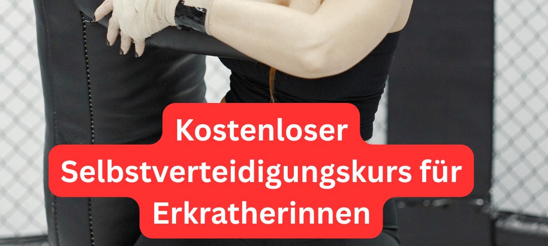 Kostenloser Selbstverteidigungskurs für Erkratherinnen