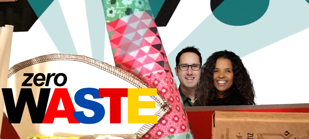 Jenny und Robin beim Zero-Waste-Test