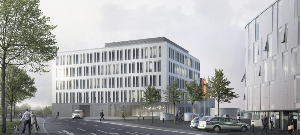 Bau der Kreisleitstelle im Zeitplan